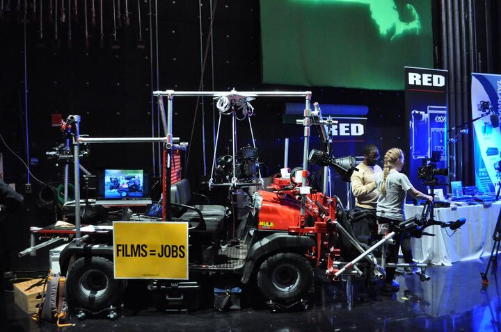 Film camera rig