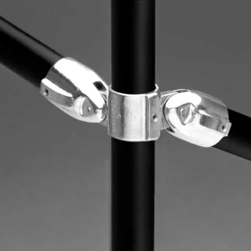 #27E Double Adjustable Side Outlet Tee-E