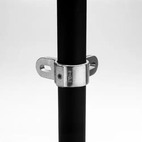 #27EMO Double Adjustable Side Outlet Tee Male Body, Oval Slot
